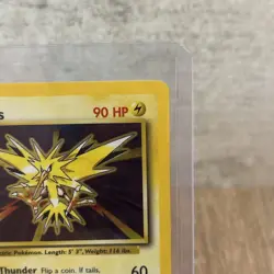 1999 Pokemon ZAPDOS Holo Basis-Set 16/102 Near Mint - Excellent Unlimited WOTC - Image 3
