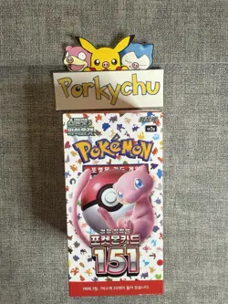 Pokemon TCG 151 Korean Booster Box New Unopened - Image 1