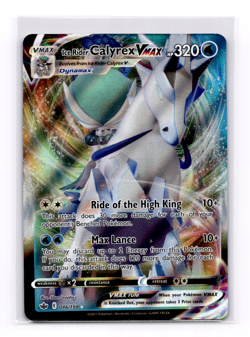 Ice Rider Calyrex VMAX 046/198 SWSH06: Chilling Reign Near Mint - Pokemon Near M - Image 1