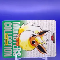Flareon TCG Pocket Monster Collection Card Bandai Japanese Made In Japan F/S - Image 2