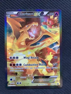 Pokemon Charizard EX XY121 Promo Full Art MP Condition - Image 1