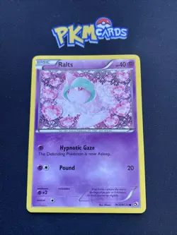 Pokemon TCG Ralts Legendary Treasures RC8/RC25 Radiant Collection LP. - Image 1