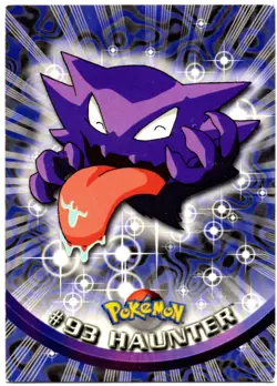 HAUNTER #93 CROMO / CARD POKEMON TRADING CARDS 1999-2000 TOPPS - Image 1