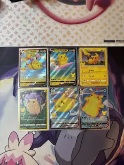Pokemon Pikachu Celebrations Lot Of 6- Cards Near Mint Or In Good Condition - Image 1
