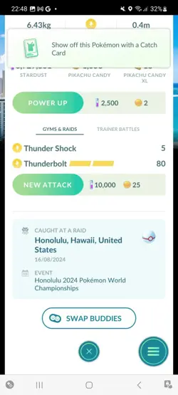 Pokemon Go Pikachu Champonships 2024 ( Normal ) ( Background) - Image 2