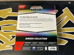 Pokemon TCG: Scarlet & Violet Prismatic Evolutions Binder Collection New Sealed - Image 2