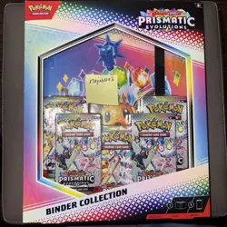 Pokemon TCG: Scarlet & Violet Prismatic Evolutions Binder Collection New Sealed - Image 1