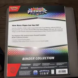 Pokemon TCG: Scarlet & Violet Prismatic Evolutions Binder Collection New Sealed - Image 2