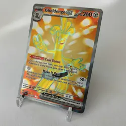 Gholdengo Ex 231/182 Paradox Rift Full Art Ultra Rare Pokemon TCG MINT - Image 2