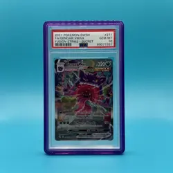 2021 Pokemon SWSH Gengar Vmax Fusion Strike Secret Full Art PSA 10 Gem MT - Image 1