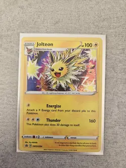 Pokemon Jolteon TCG SWSH094 Black Star Promo Card - Image 1