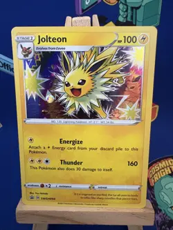 Pokemon Jolteon TCG SWSH094 Black Star Promo Card - Image 1