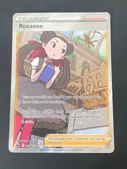 CARTE POKEMON ROXANNE GG66/GG70 FR ULTRA RARE EB ZENITH SUPREME - NEUF - Image 1