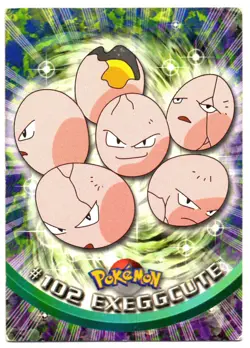 EXEGGCUTE #102 CROMO / CARD POKEMON TRADING CARDS 1999-2000 TOPPS - Image 1