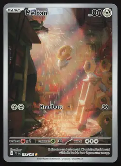 Meltan - 179/162 - Illustration Rare - Temporal Forces - Pokemon Card - Image 1