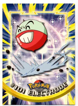 ELECTRODE #101 CROMO / CARD POKEMON TRADING CARDS 1999-2000 TOPPS - Image 1