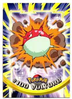 VOLTORB #100 CROMO / CARD POKEMON TRADING CARDS 1999-2000 TOPPS - Image 1
