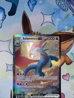Pokemon TCG Salamence EX 187/159 Journey Together Special Illustration Rare Card - Image 3