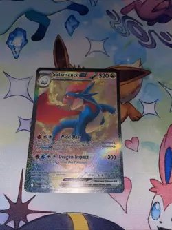 Pokemon TCG Salamence EX 187/159 Journey Together Special Illustration Rare Card - Image 4