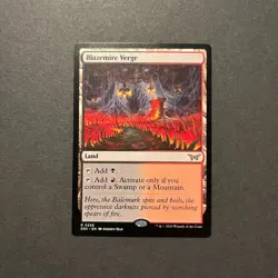 MTG Duskmourn lot of 6 RARE VERGE cards! Gloomlake! Thornspire! Floodfarm! More! - Image 4
