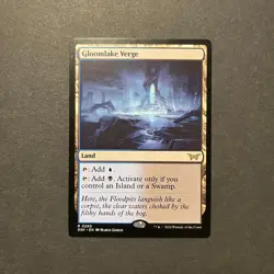 MTG Duskmourn lot of 6 RARE VERGE cards! Gloomlake! Thornspire! Floodfarm! More! - Image 5