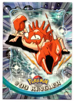 KINGLER #99 CROMO / CARD POKEMON TRADING CARDS 1999-2000 TOPPS - Image 1