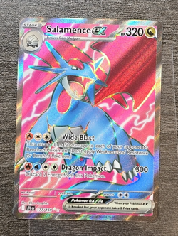 Salamence Ex 177/159 Journey Together Full Art Rare Pokemon Card Near Mint - Image 1
