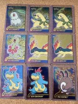 Private Listing Lot of 2001 Pokemon Topps Johto Series 1 Holo Foils 78 Cards - Image 1