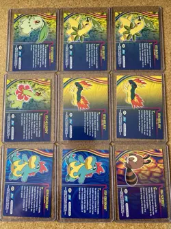 Private Listing Lot of 2001 Pokemon Topps Johto Series 1 Holo Foils 78 Cards - Image 2