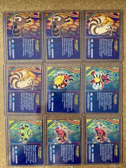 Private Listing Lot of 2001 Pokemon Topps Johto Series 1 Holo Foils 78 Cards - Image 4