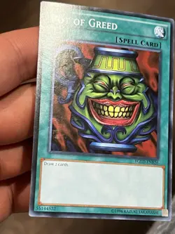 Pot of Greed - YGLD-ENB26 - Unlimited Edition Yugioh! Card - Yugi's Battle City - Image 2