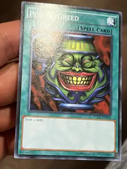 Pot of Greed - YGLD-ENB26 - Unlimited Edition Yugioh! Card - Yugi's Battle City - Image 3