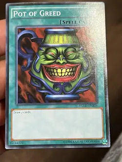 Pot of Greed - YGLD-ENB26 - Unlimited Edition Yugioh! Card - Yugi's Battle City - Image 4