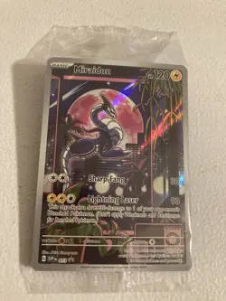 Miraidon 013 Sv: Scarlet & Violet Promo Cards Holo Still Sealed In Plastic - Image 1