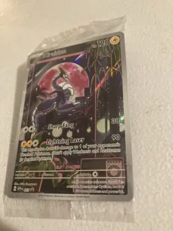 Miraidon 013 Sv: Scarlet & Violet Promo Cards Holo Still Sealed In Plastic - Image 3