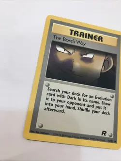 Trainer 73/82 The Boss’s Way Pokemon Card - Image 2