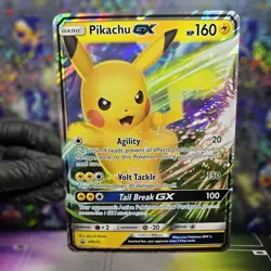 JUMBO Pikachu GX SM232 Oversized Promo Card Holo 2019 Pokemon NM - Image 1