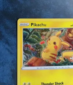 Pikachu SWSH153 Black Star Promo Snowflake Stamped Pokemon Card Nintendo 2022 - Image 3