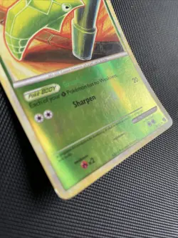 Pokemon TCG Card HeartGold SoulSilver Metapod 46/123 Reverse Holo 2010 LP/MP - Image 5