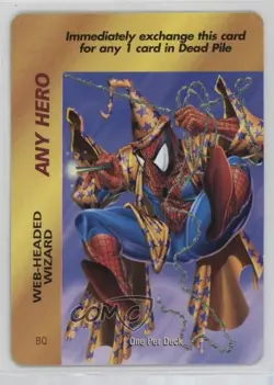 1995 Marvel Overpower CCG Special Character Cards Spider-Man #BQ 8d4 - Image 1