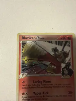 Pokemon TCG Supreme Victors Blaziken FB LV.50 Holo Rare Card 2/147 - Image 2