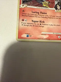 Pokemon TCG Supreme Victors Blaziken FB LV.50 Holo Rare Card 2/147 - Image 5