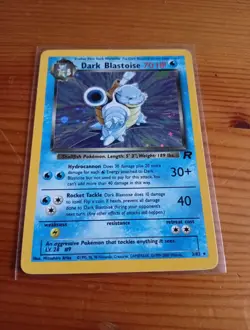 Pokemon TCG Dark Blastoise Team Rocket 3/82 Holo Rare LP More Cards Available - Image 1