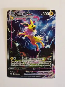 2021 Pokemon Jolteon VMAX SWSH184 ALT ART PROMO Holo Card - Image 1