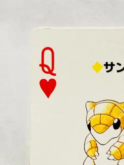 Sandshrew Q Pokemon Trump Blue(Blastoise) Playing Card From Japan Nintendo F/S - Image 2