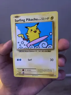 Pokemon Pikachu TCG Surfing Evolutions Card 111/108 Regular Secret Rare - Image 1