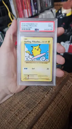 Pokemon Pikachu TCG Surfing Evolutions Card 111/108 Regular Secret Rare - Image 1