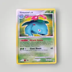 Venusaur 20/132 Regular Rare Secret Wonders Diamond & Pearl Pokemon Card 2007 - Image 1
