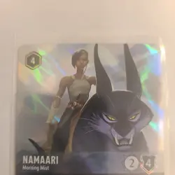 Lorcana Namaari Morning Mist Enchanted Card 216/204 Rise of the Floodborn Disney - Image 2