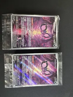Pecharunt SVP129 Pokemon Center Stamped Black Star Promo Card (Sealed) - Image 1